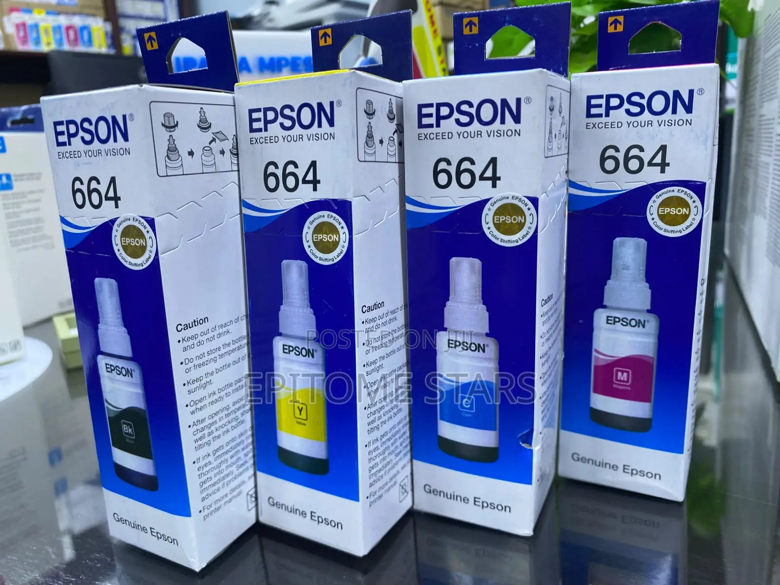 Epson 664 High-Capacity EcoTank Ink Bottle