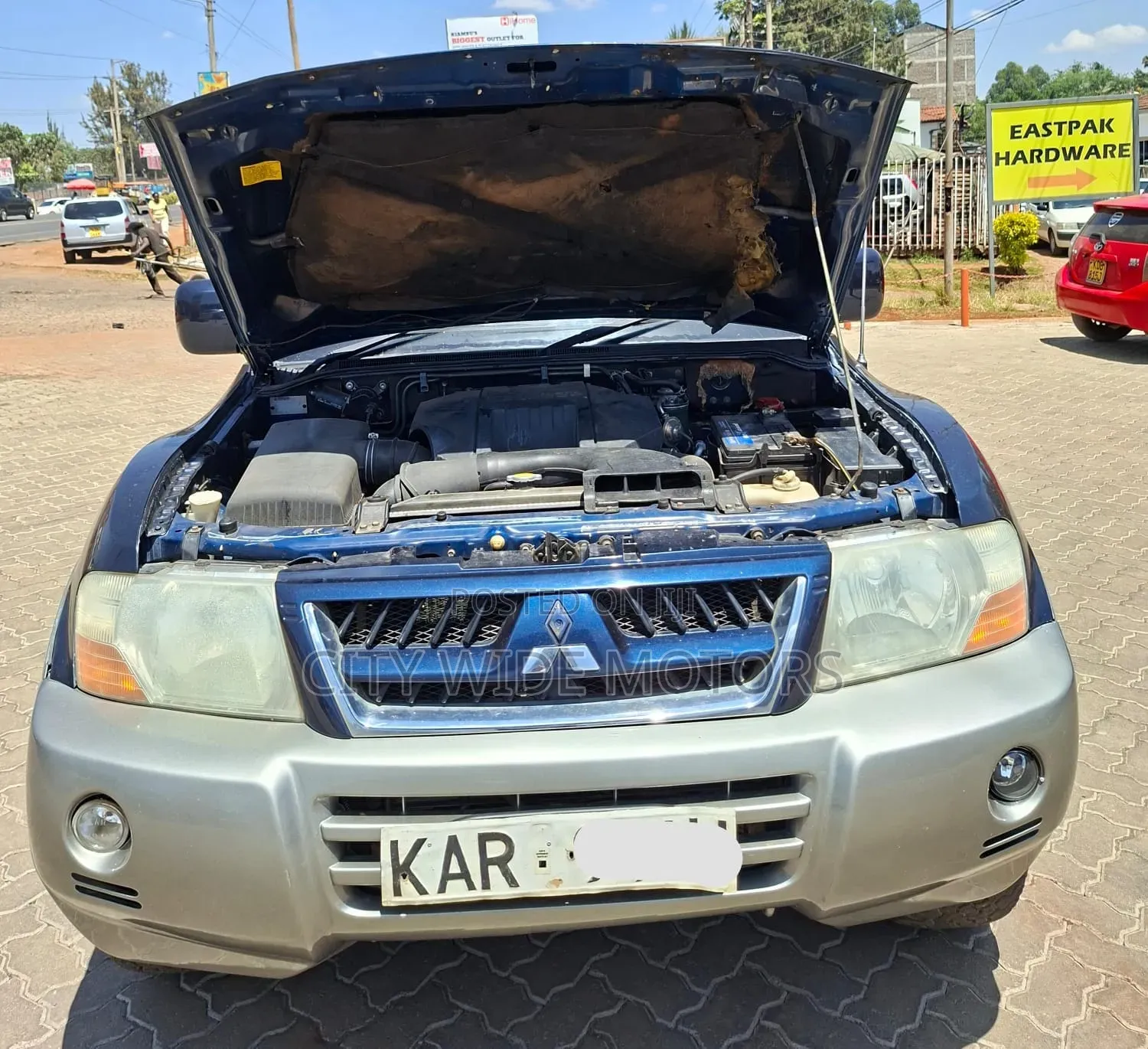 Mitsubishi Pajero 2003 Blue
