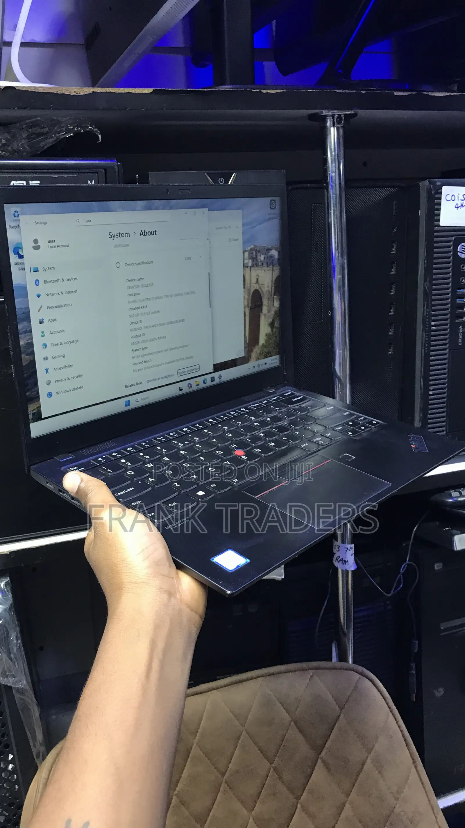 Laptop Lenovo ThinkPad X1 Yoga 16GB Intel Core i7 SSD 512GB