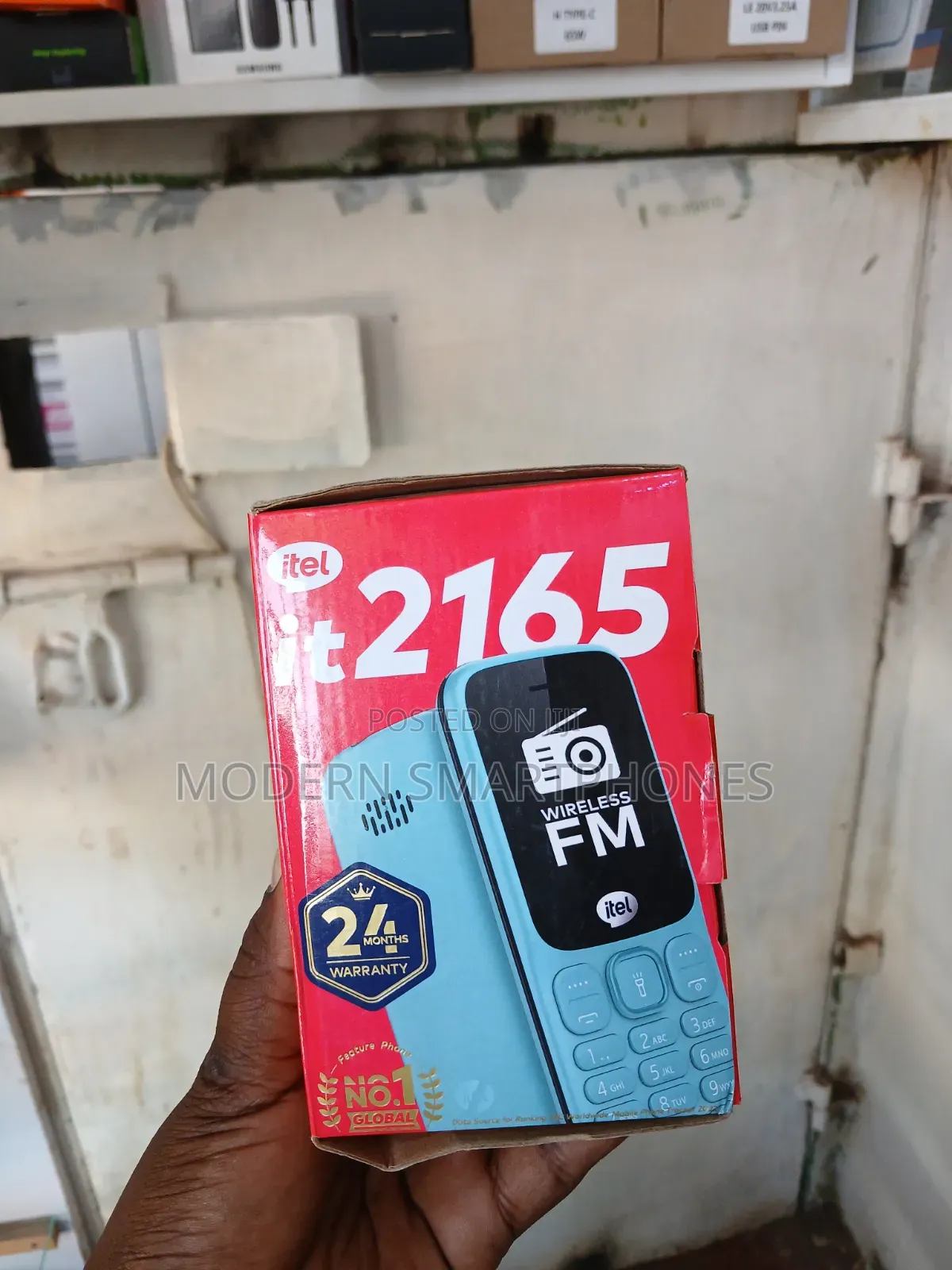 New Itel it2165 Black
