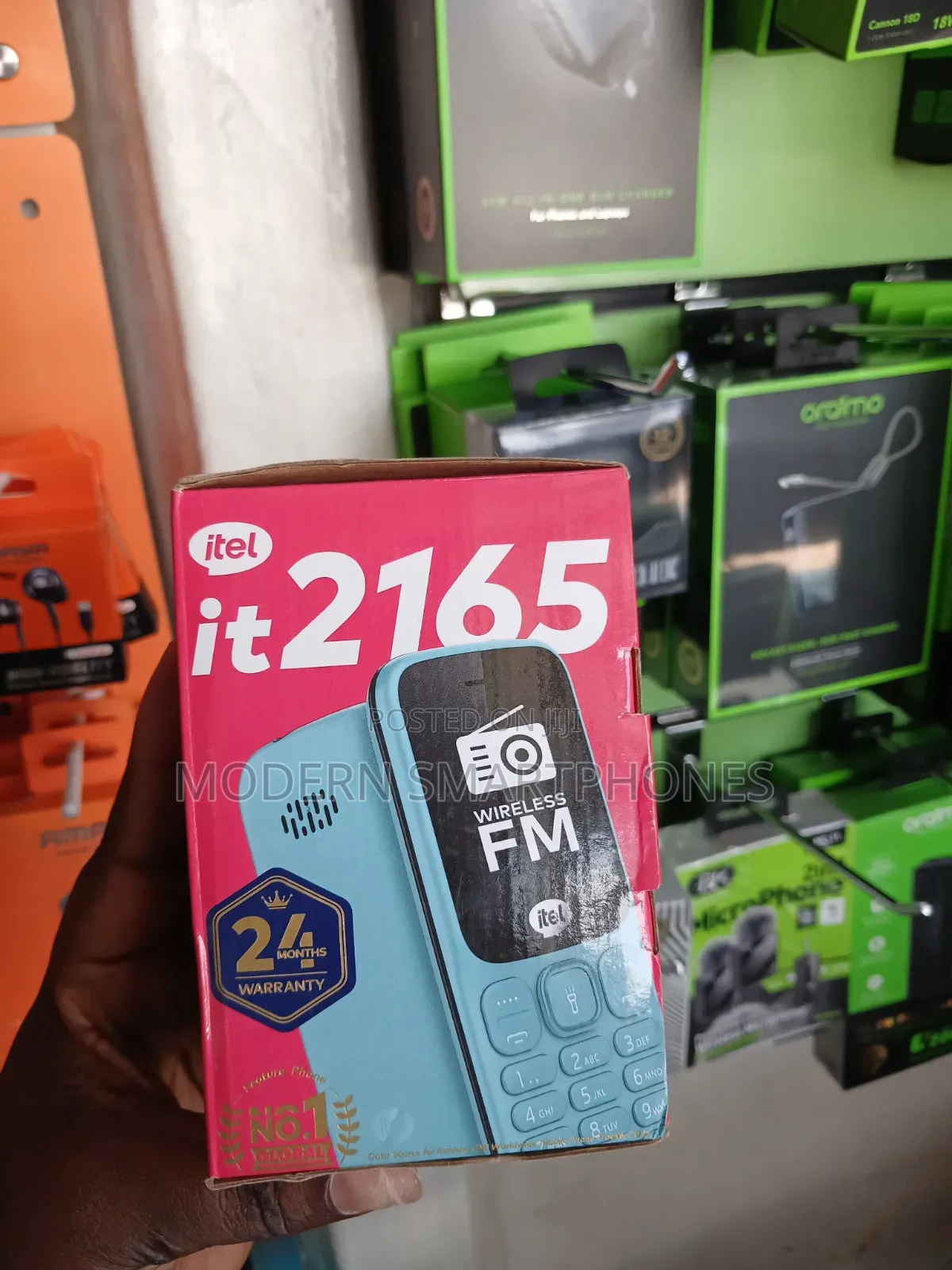 New Itel it2165 Black