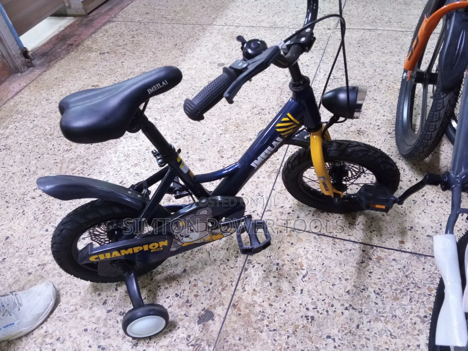 Jmeilai 12" Kids Bicycle With Disc Brakes