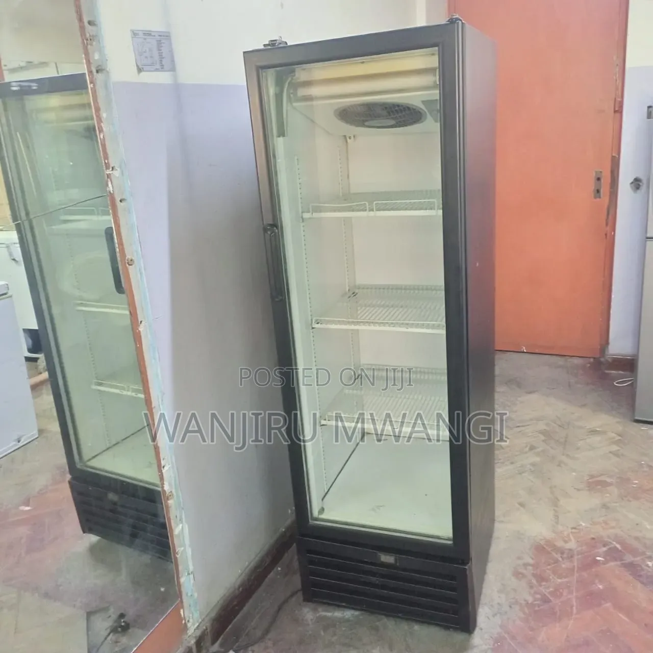Black 300litres Display Fridge/Chiller