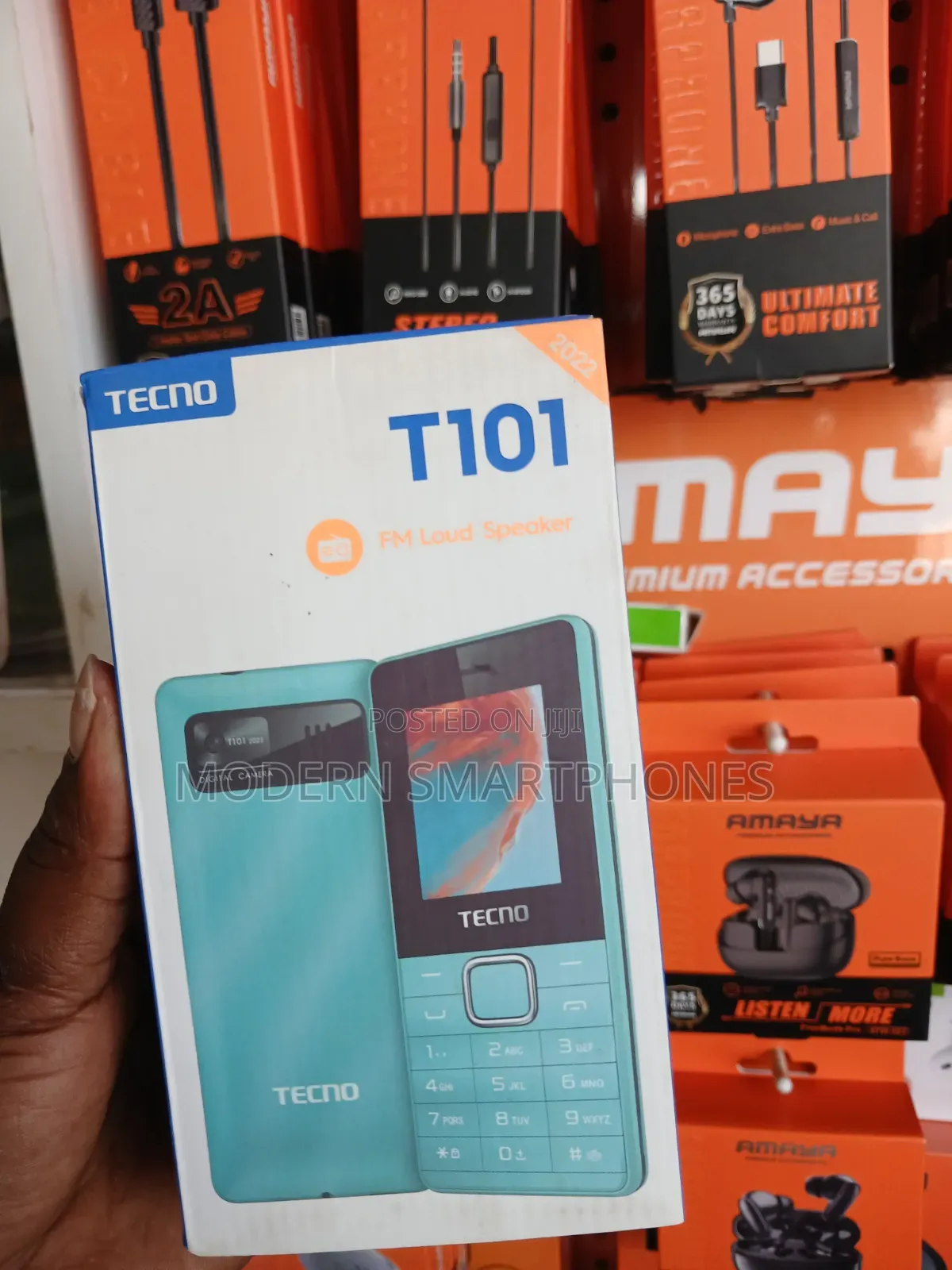 New Tecno T101 Black