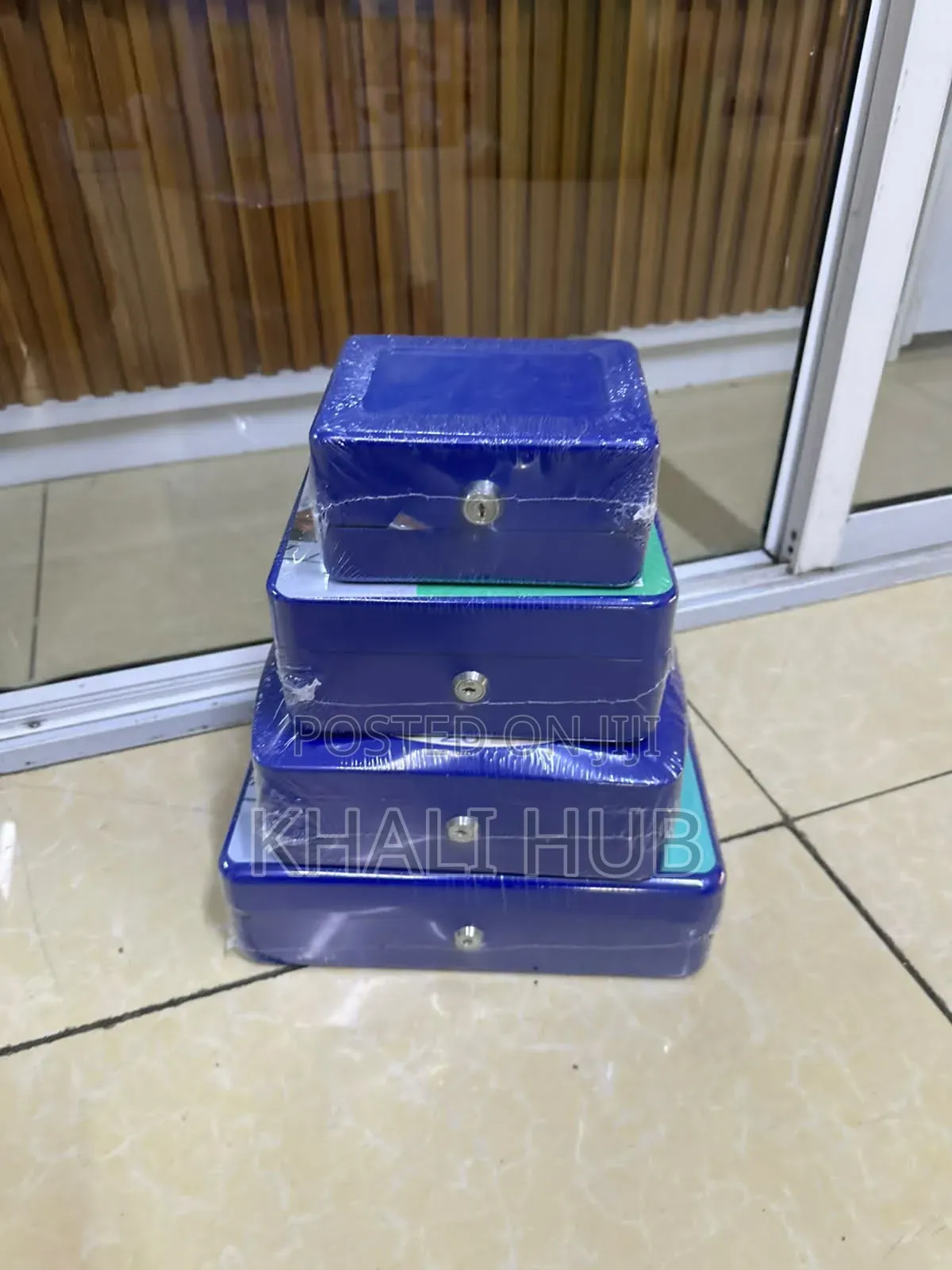 Metal Cash Box With Lock for Shops