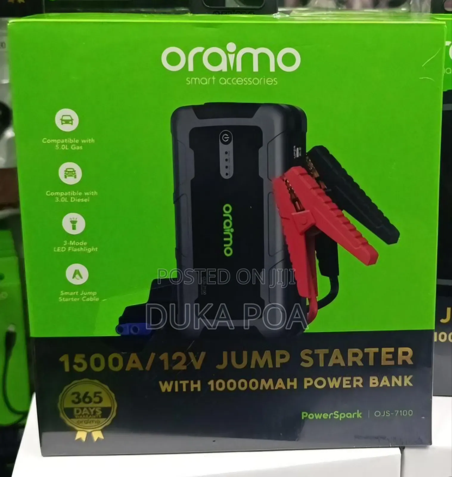 Oraimo Quality Car Jumpstarter