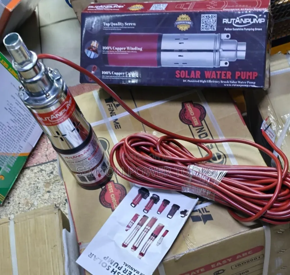 RUTANPUMP DC Submersible Solar Water Pump.
