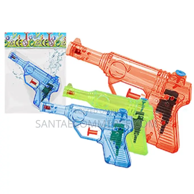 1 Colored Water Toy Gun With Single Pump