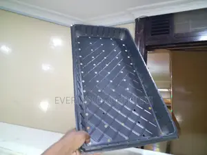 Plant Growing Trays With Perforated Bases - With Holes