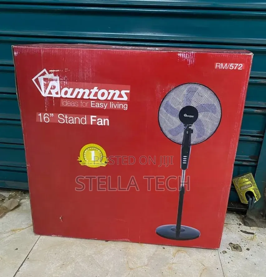 Ramtons 16" Stand Fan (Model RM/572),