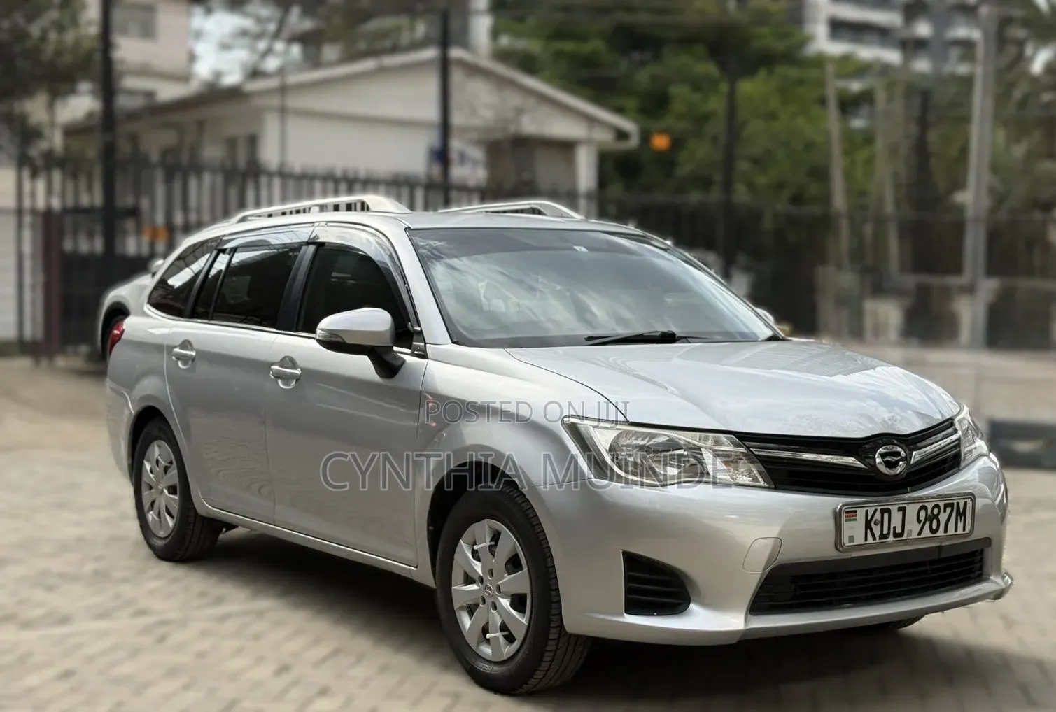 Toyota Corolla Fielder 2015 Silver