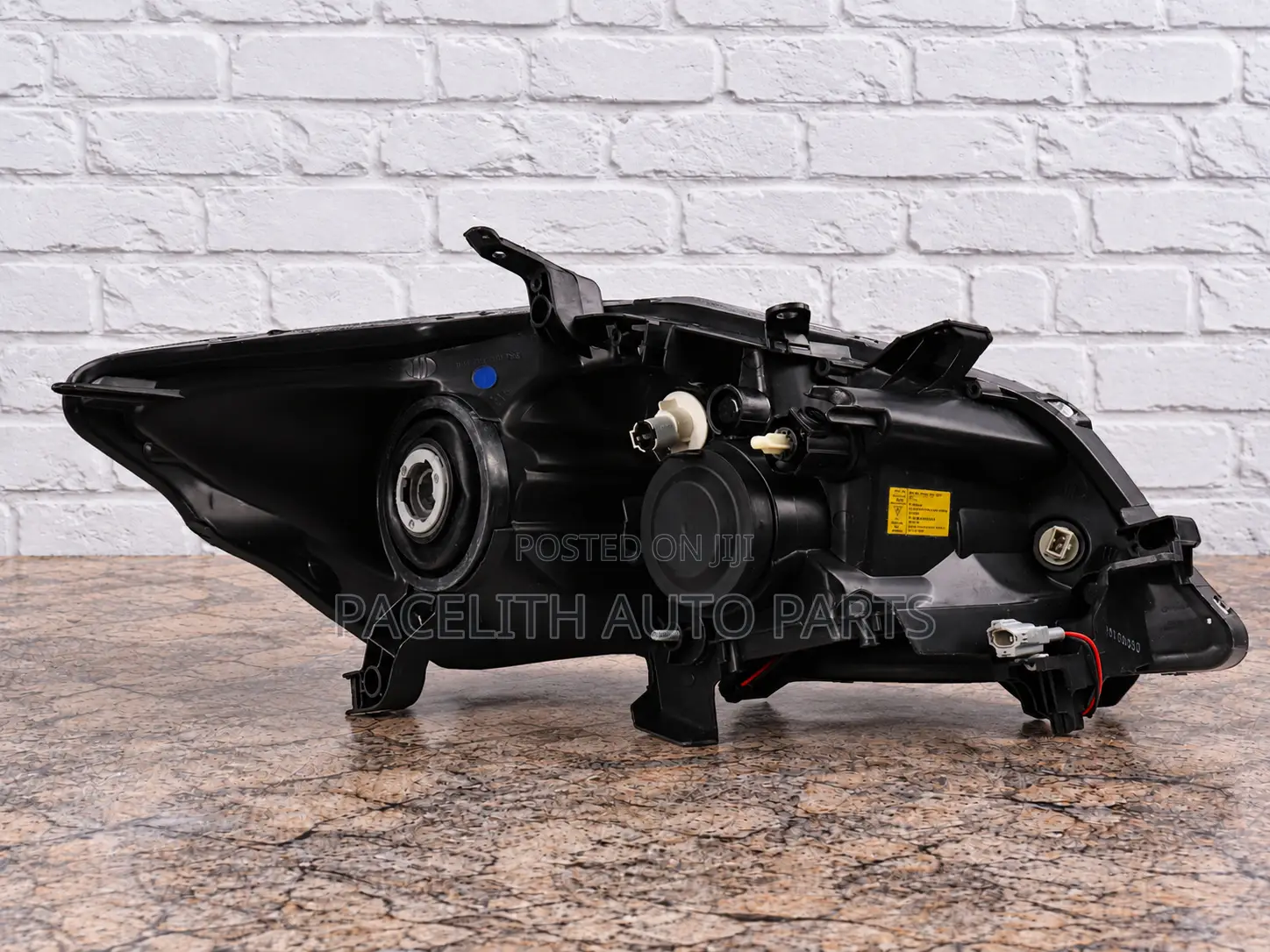 Depo Head Lamp / Head Light Toyota Auris 2010 - 2012 Xenon Black