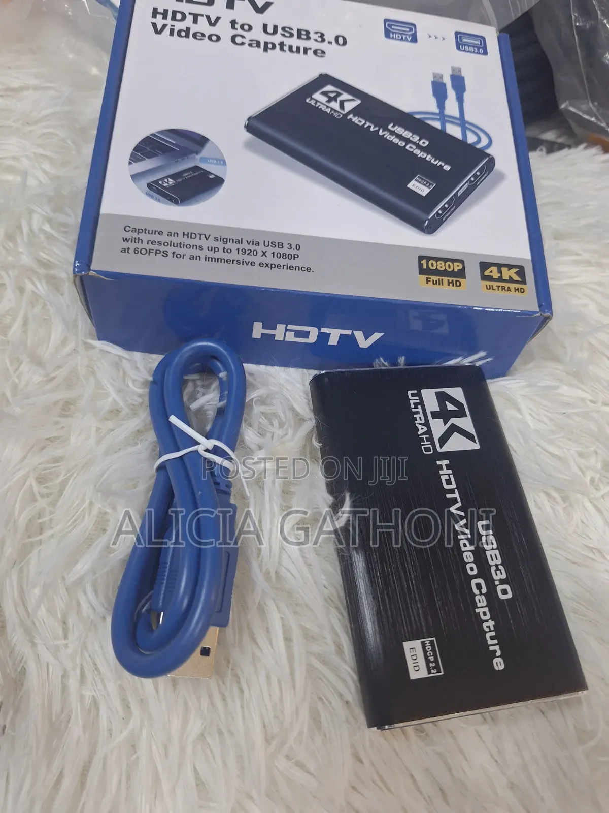 High Quality 4K HDMI Capture Card for Audio and Video Signals