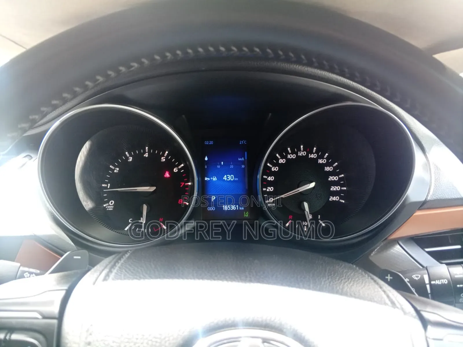 Toyota Avensis 2017 Black