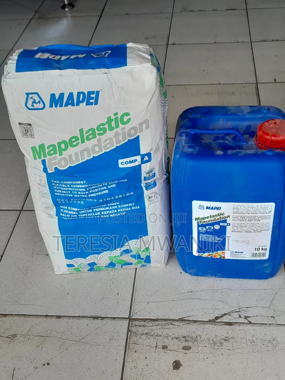 Hydrostatic Waterproofing Coating( Mapei Foundation)