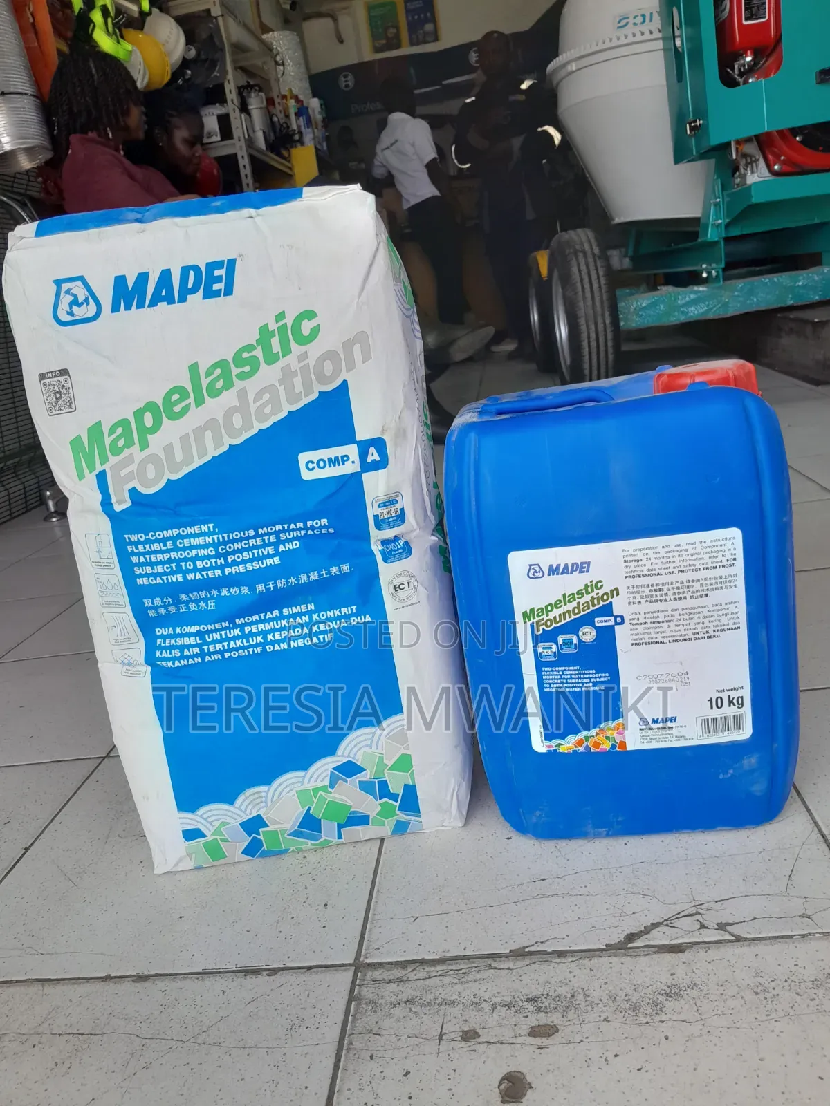 Hydrostatic Waterproofing Coating( Mapei Foundation)