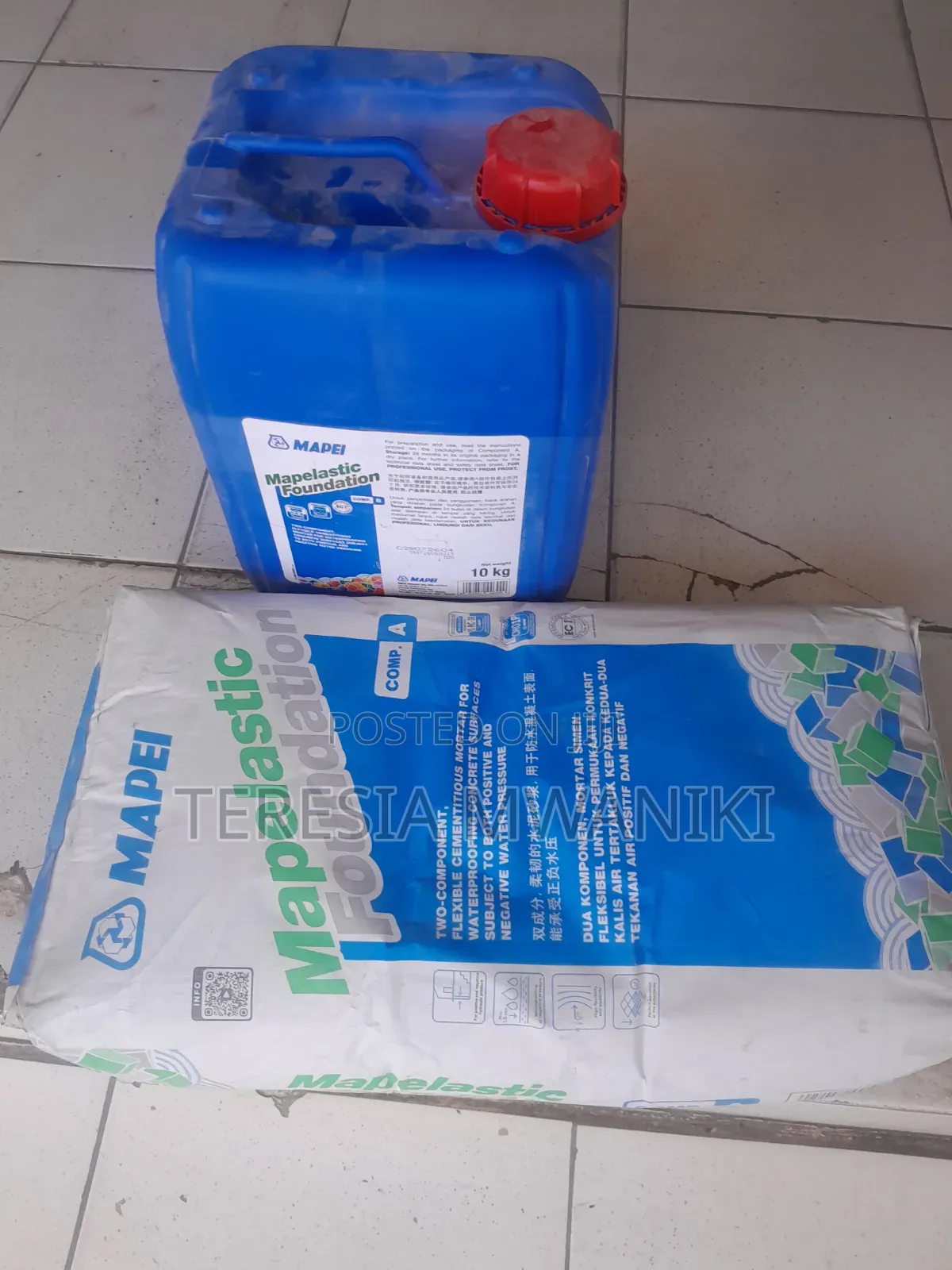 Hydrostatic Waterproofing Coating( Mapei Foundation)