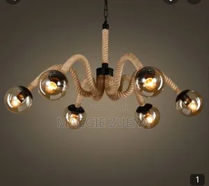 Bamboo Chandelier