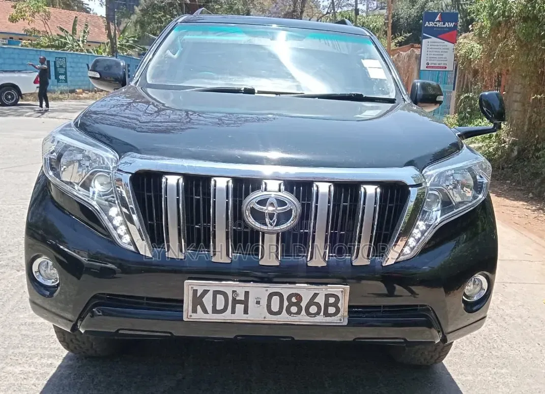 Toyota Land Cruiser Prado 2015 Matt Black