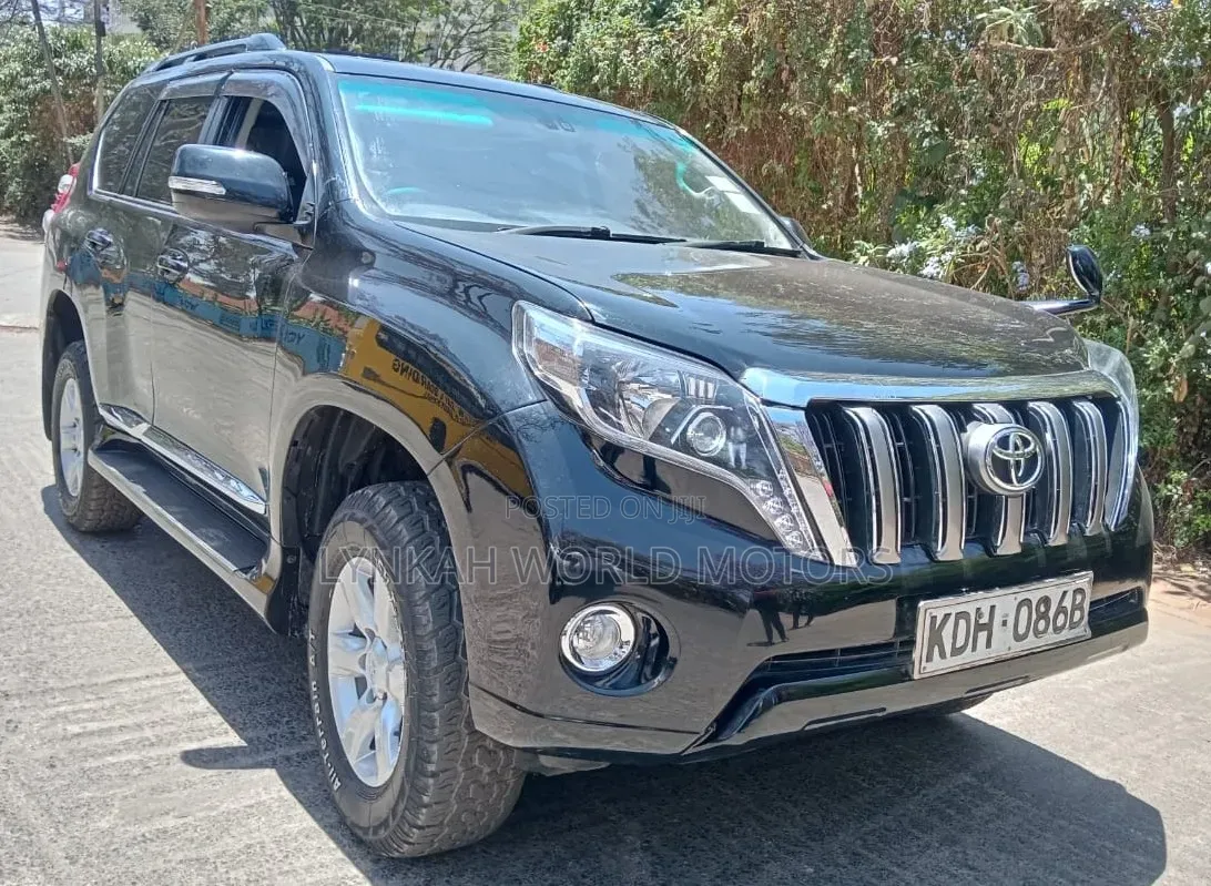 Toyota Land Cruiser Prado 2015 Matt Black