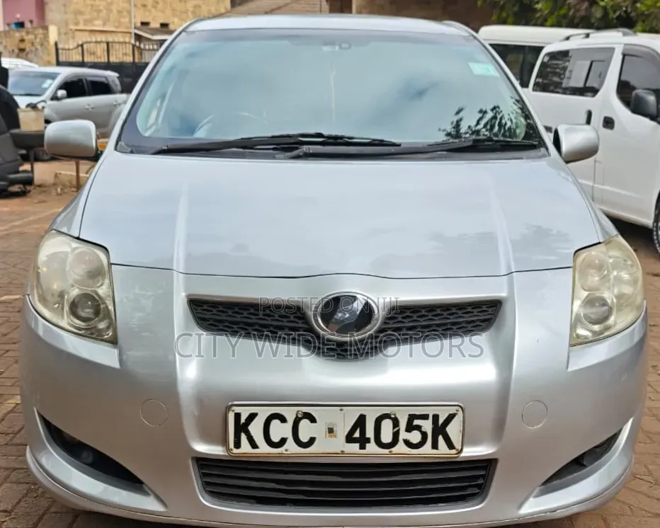 Toyota Auris 2008 Silver