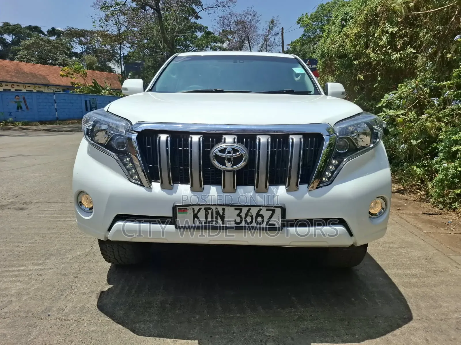 Toyota Land Cruiser Prado 3.0 TD 2012 White