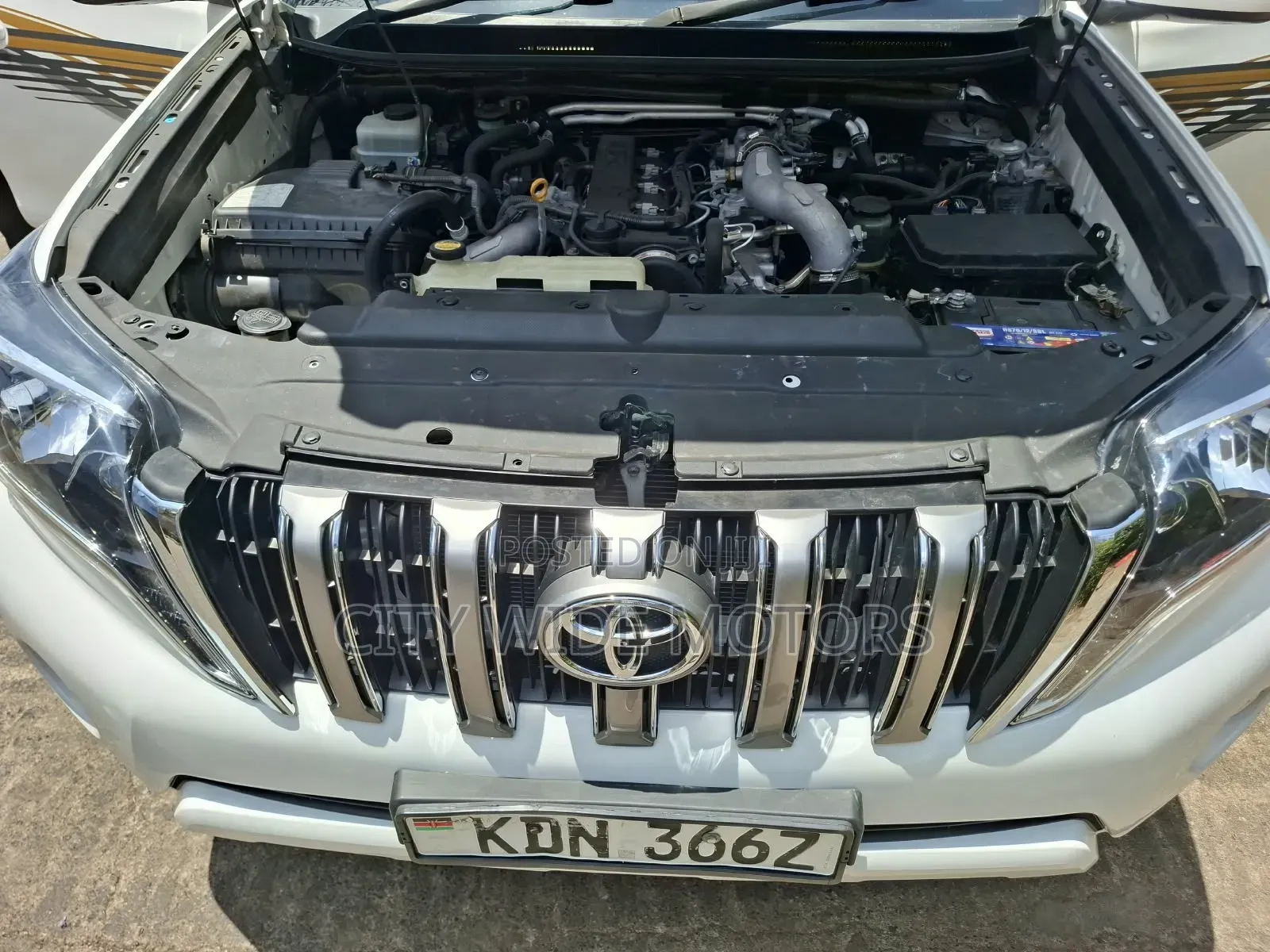 Toyota Land Cruiser Prado 3.0 TD 2012 White