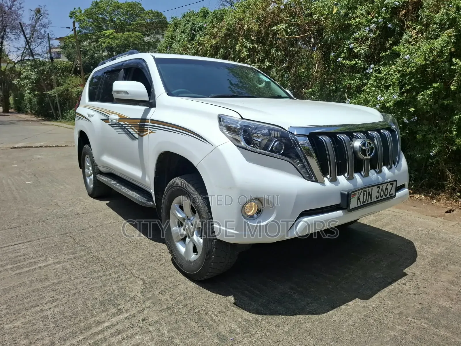 Toyota Land Cruiser Prado 3.0 TD 2012 White