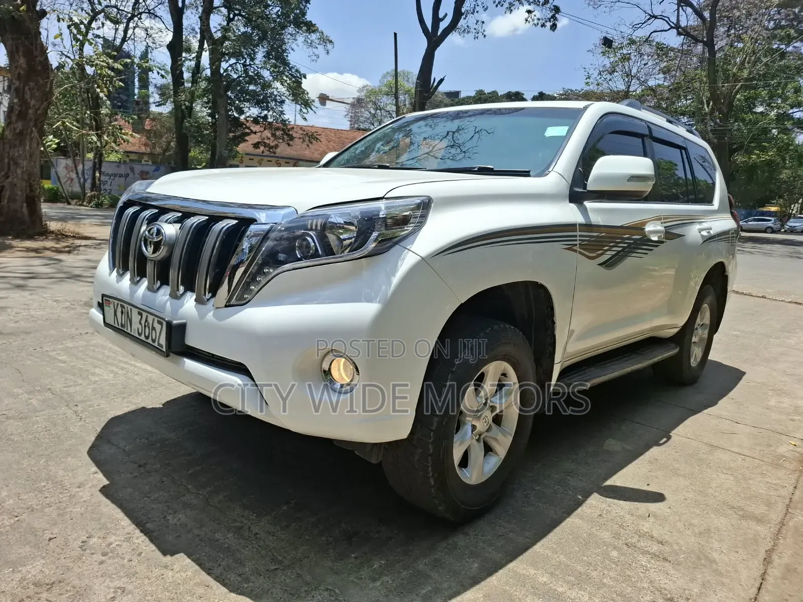 Toyota Land Cruiser Prado 3.0 TD 2012 White