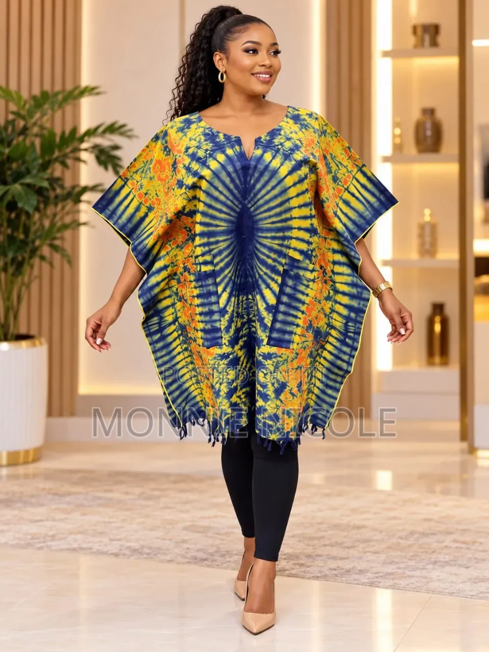 Fashion Quality Plus Size Ankara Dress Top