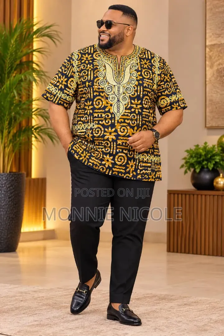 Fashion Plus Size Casual Men Shirt. Ruracio/Koito Shirt