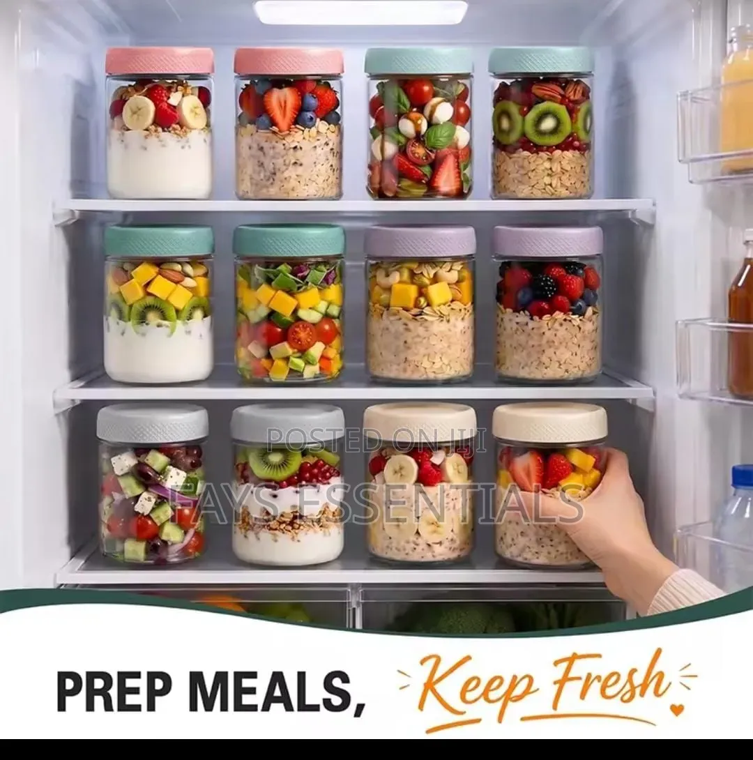 3pcs Set Glass Food Storage Containers