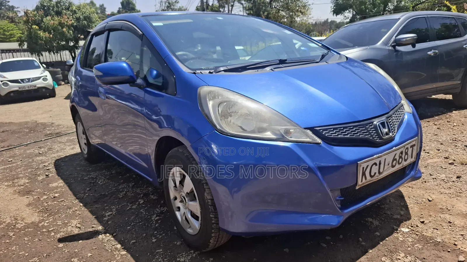 Honda Fit Automatic 2012 Blue