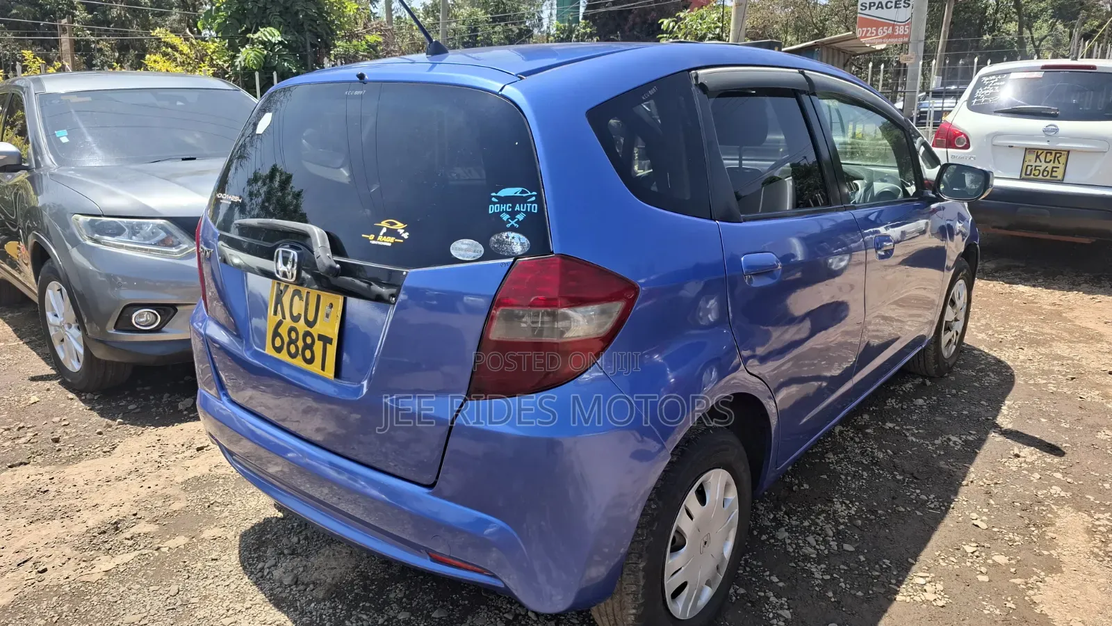 Honda Fit Automatic 2012 Blue