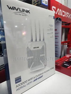 Wavlink AERIAL HD9 WiFi6 Outdoor Router AX3000 Long Range Wireless AP