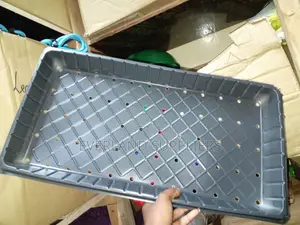 Drainage-Ready Hydroponic Trays - With Holes