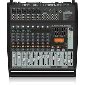 Behringer EUROPOWER PMP500 500 Watts 12-Channel Powered Mixer