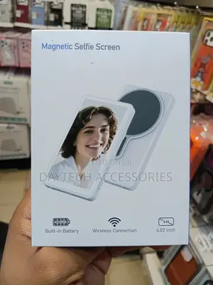 Wireless Magnetic Selfie Screen Magnetic Phone Vlog Monitor Screen.