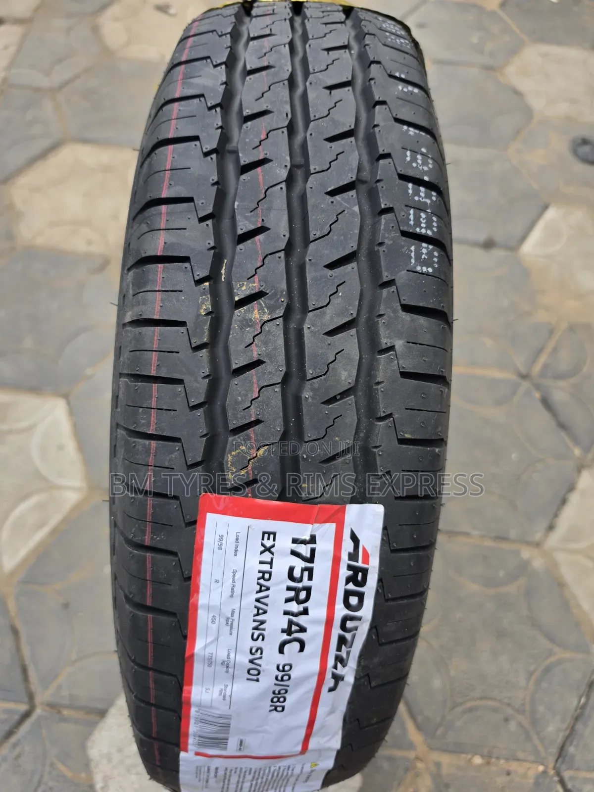 175 R14 Arduzza Tires (Commercial)