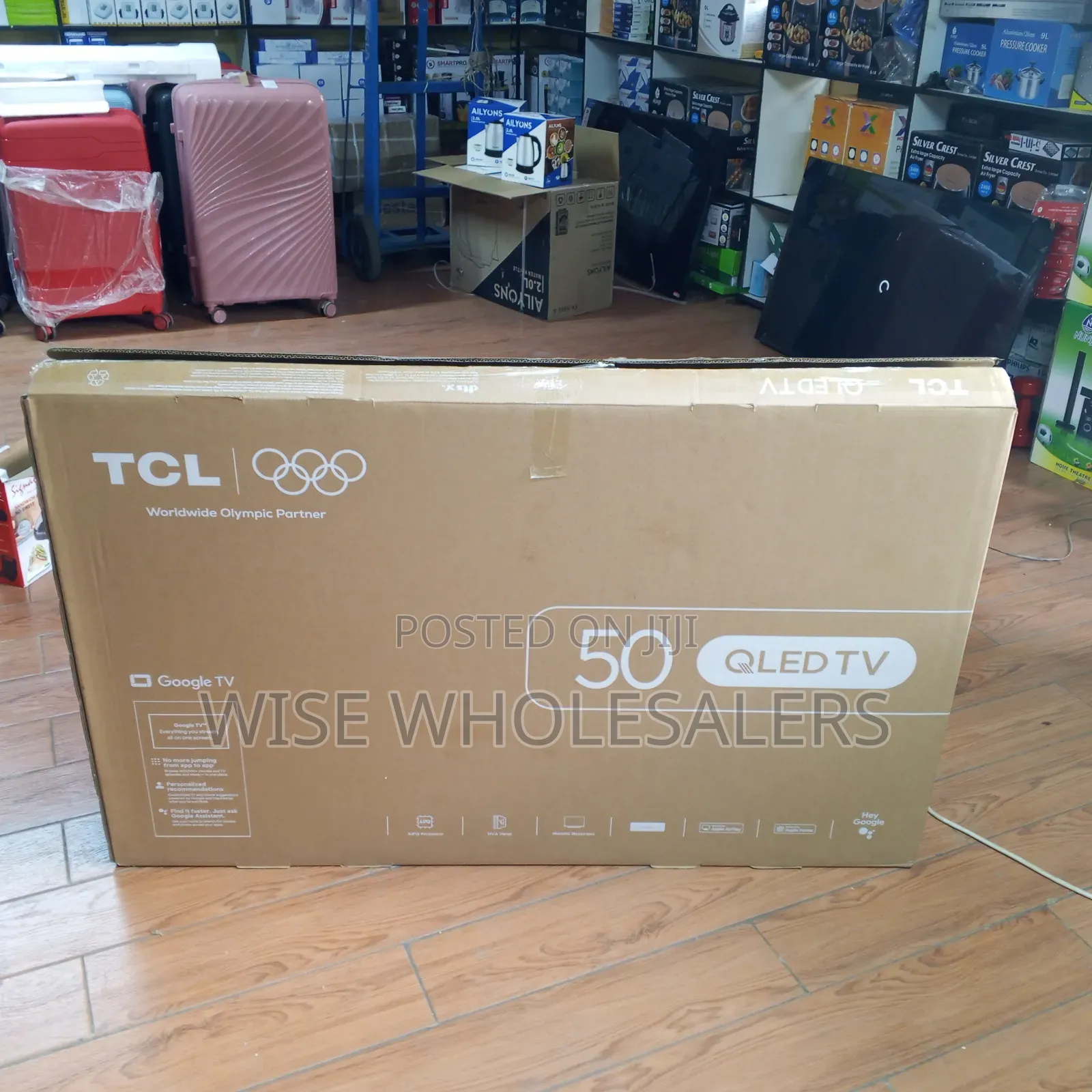 50-Inch TCL QLED Smart Google