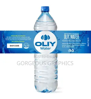 Water Bottle Labels Printing