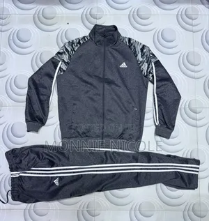 Original Grey Adidas Sports Men Tracksuit