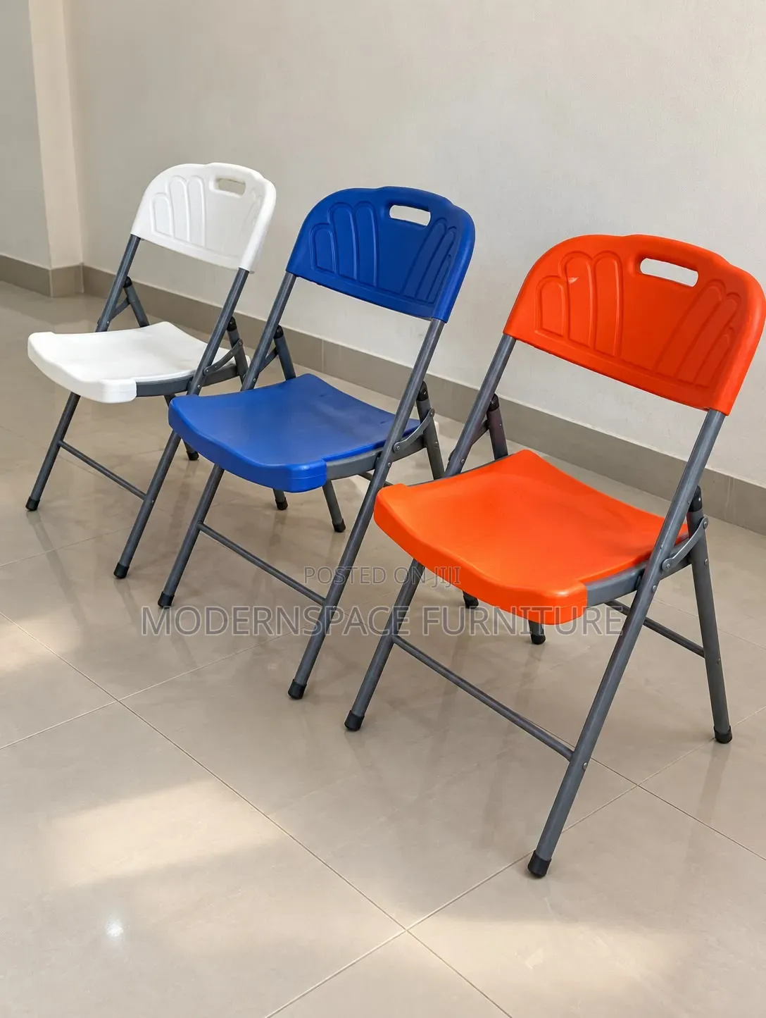Foldable Plastic Chairs With Steel Frame