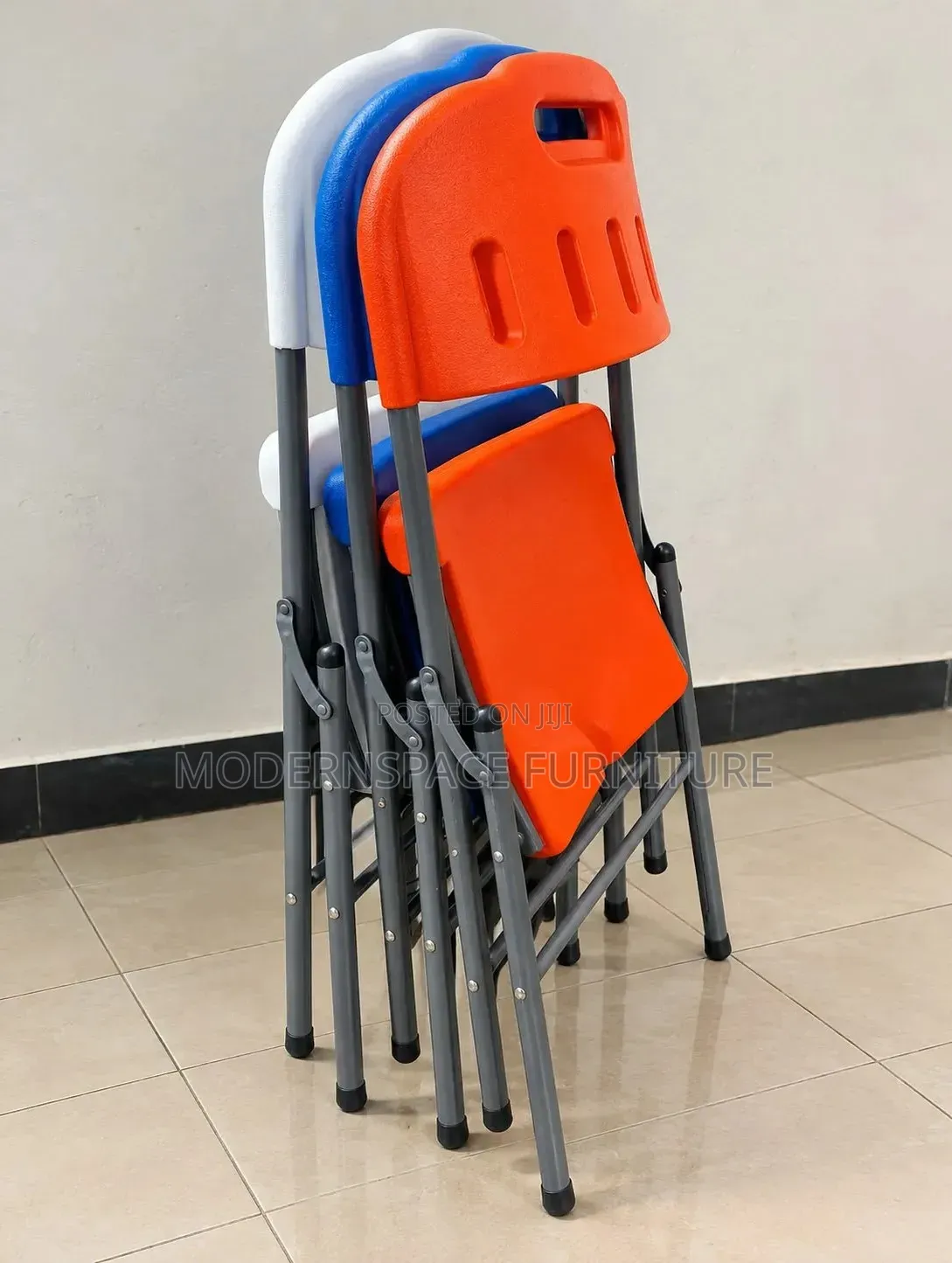 Foldable Plastic Chairs With Steel Frame