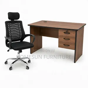 Office Chair and Home Study Desk – High Back Mesh Swivel Seat