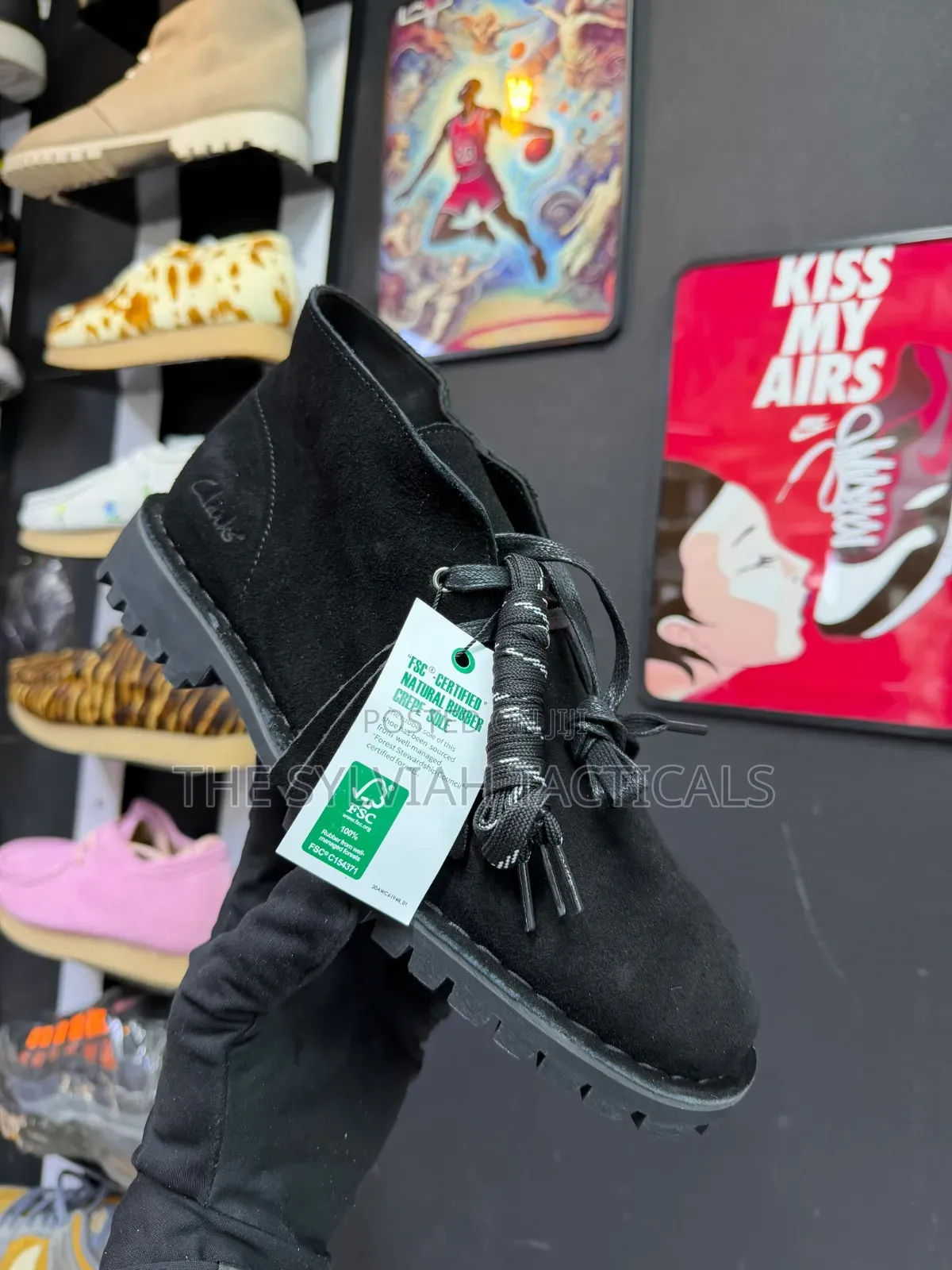Original Clarks DSRT 2456 Rock Ankle Boots
