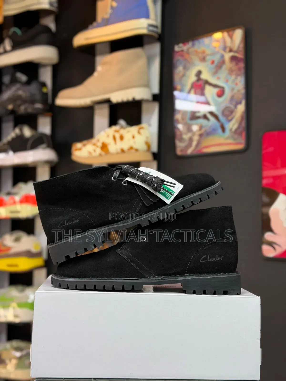 Original Clarks DSRT 2456 Rock Ankle Boots