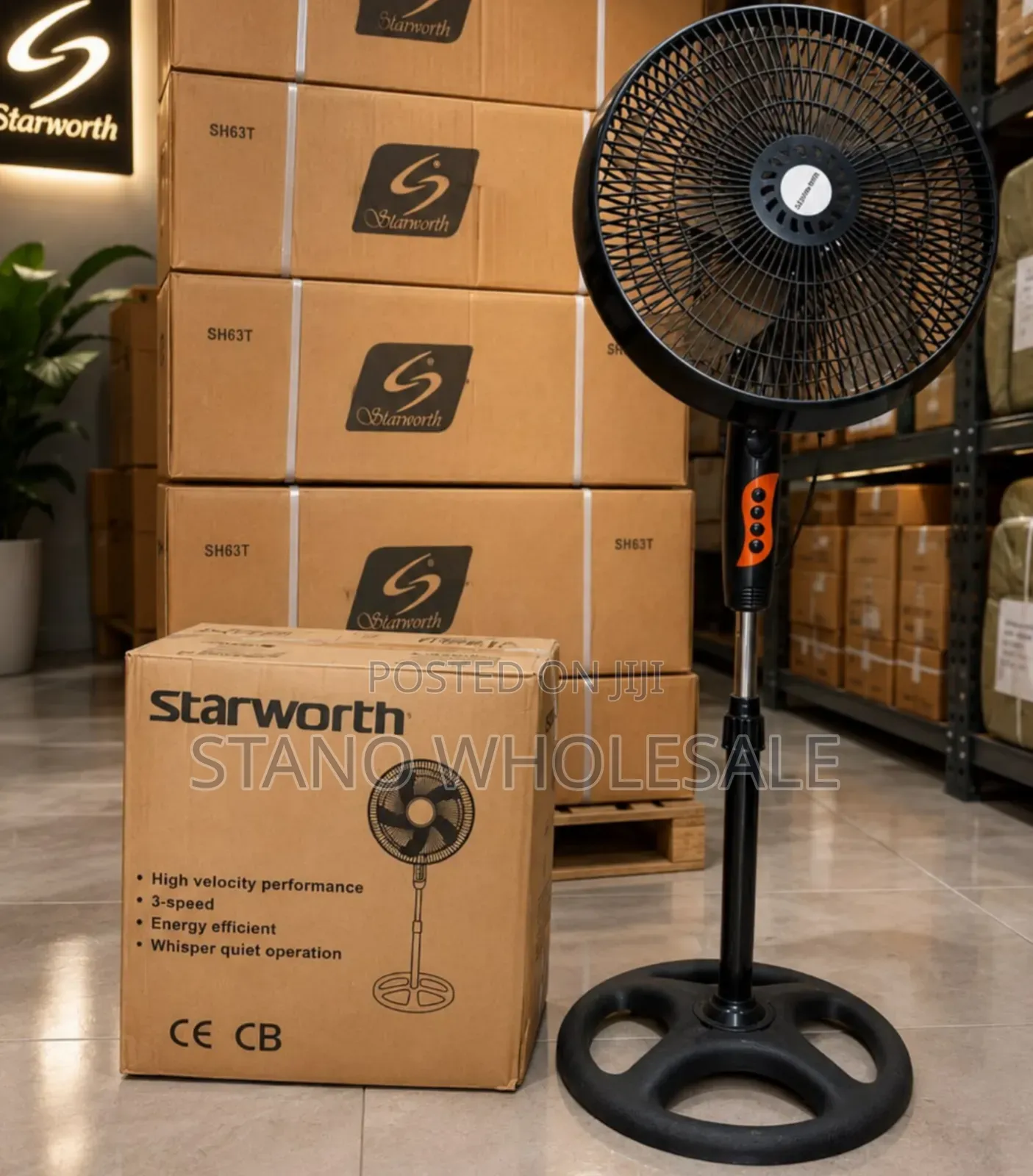 Starworth 16inch Stand Fan