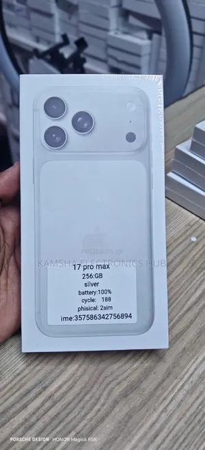 Apple iPhone 17 Pro Max 256 GB Silver