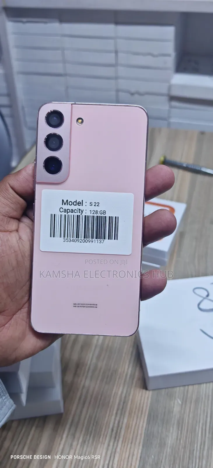 Samsung Galaxy S22 5G 128 GB Pink